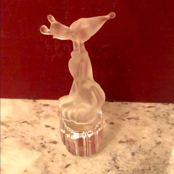 RARE DISNEY/GOEBEL CRYSTAL PLUTO FIGURINE - Picture 2 of 6